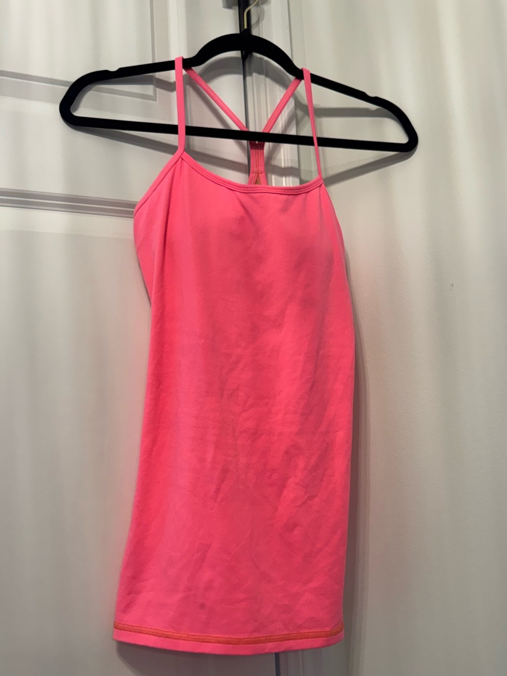 Lululemon Women's Pink Power Y longline tank